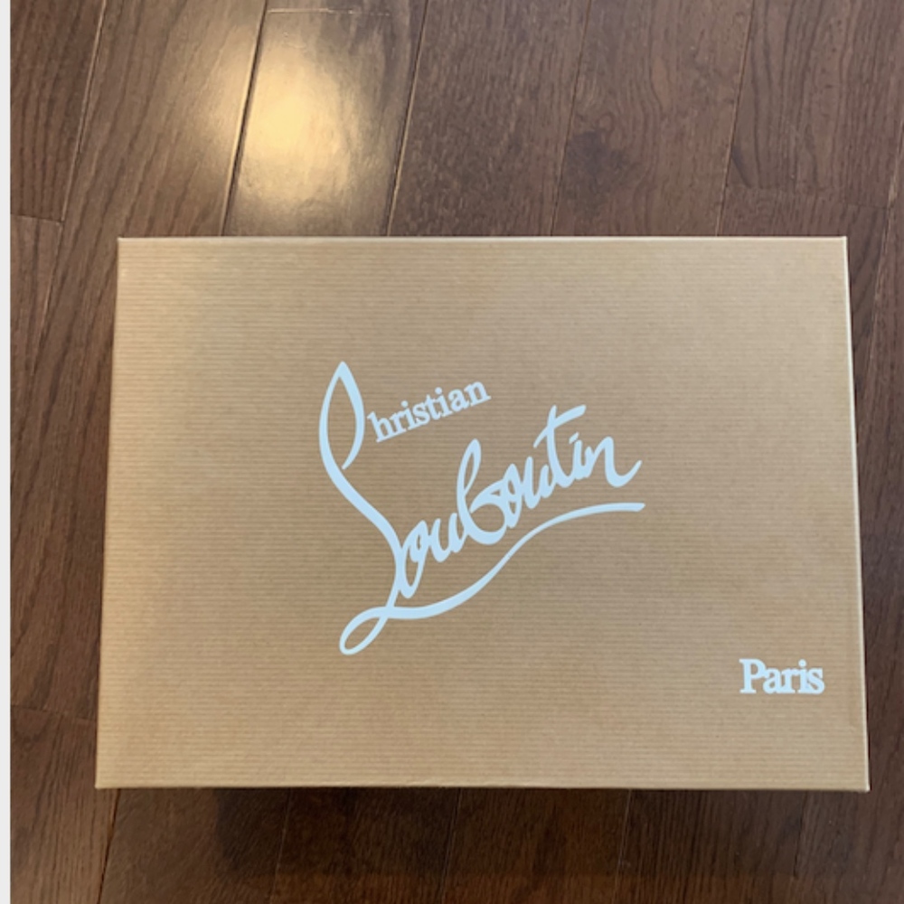 Christian Louboutin Gold Heels 37.5